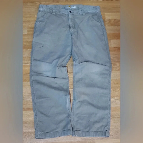 Carhartt Relaxed Fit Chinos Multi-Pocket Distressed Size 38x30‎ Gorpcore - Picture 1 of 11